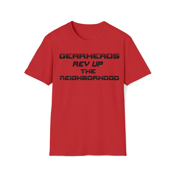 Gifts for Gearheads Rev Up Unisex Softstyle T-Shirt for Guys