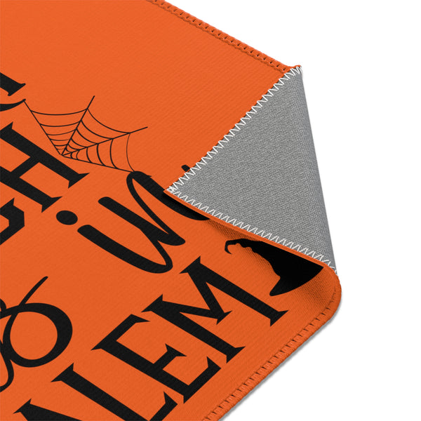 Witch's Welcome: Not Every Witch Lives in Salem – A Mystical Area Rug for Enchanting Homes!