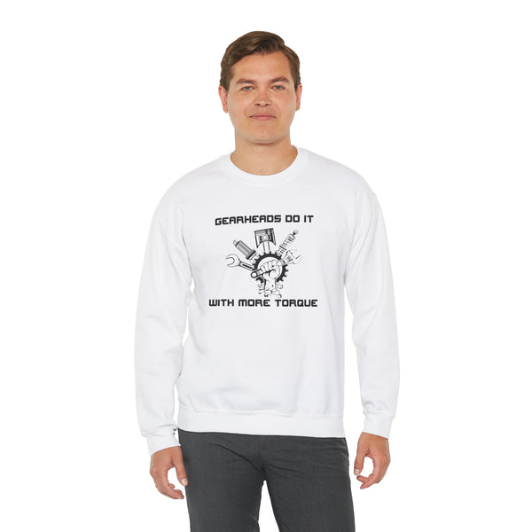 Gifts for Gearheads More Torque Unisex Heavy Blend™ Crewneck Sweatshirt