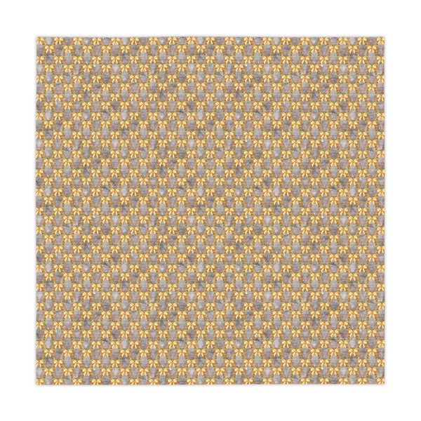 Gold Bow Pattern Tablecloth Décor Holiday
