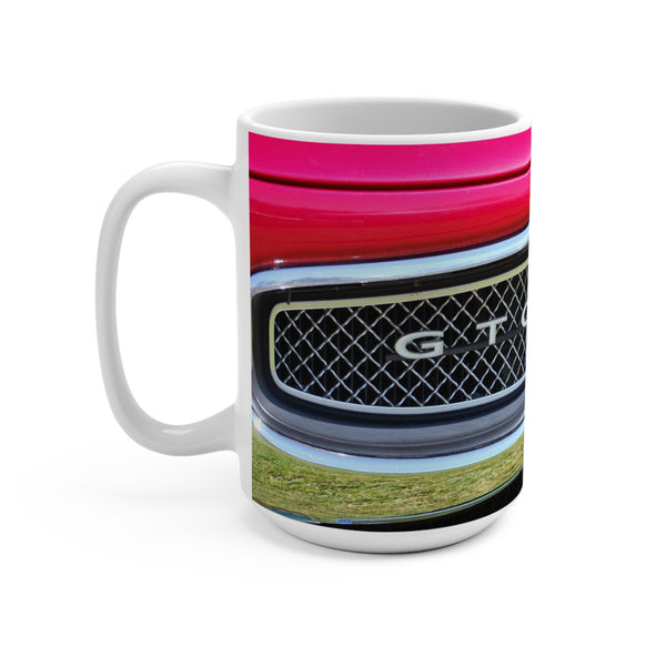 Pontiac GTO Hot Rod Coffee Mug for Guys 15 oz