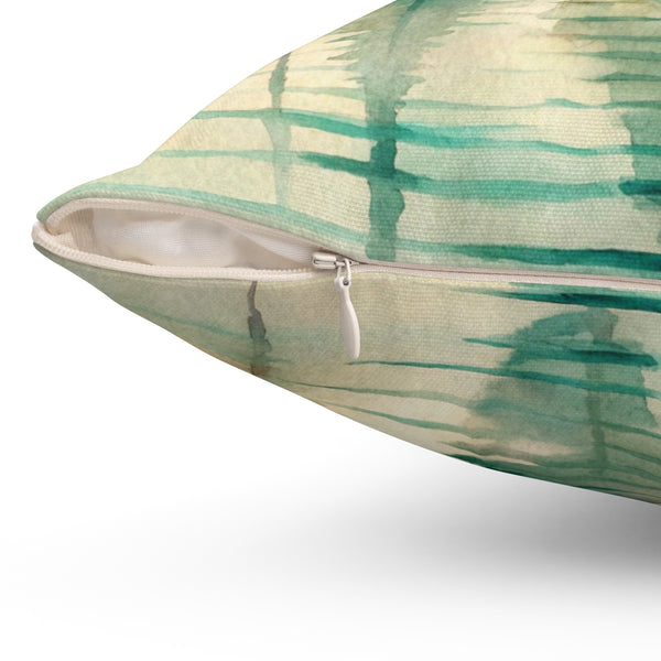 Nautical Throw Pillow, Sailboat Print, Coastal Home Decor, Beach House Accent,