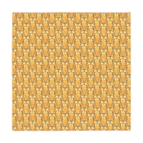 Gold Bow Pattern Tablecloth Holiday Décor