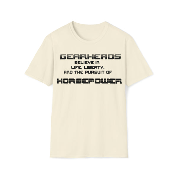 Gifts for Gearheads Pursuit of Horsepower Unisex Softstyle T-Shirt