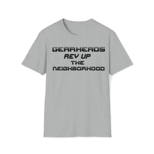 Gifts for Gearheads Rev Up Unisex Softstyle T-Shirt for Guys