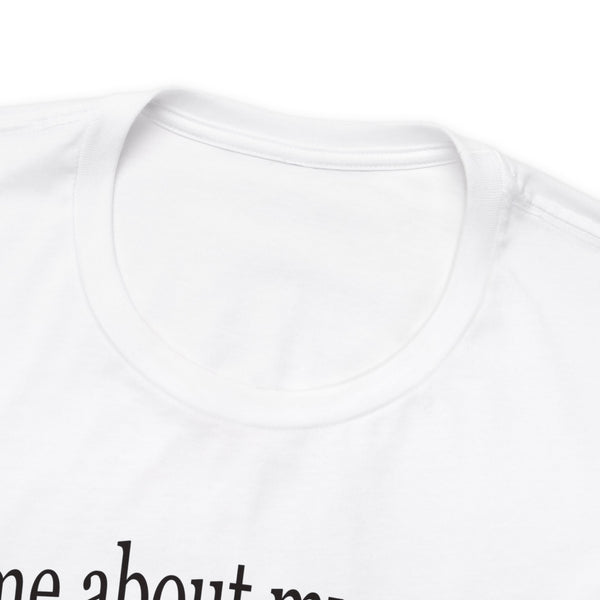 Gifts for Grandma Ask Me About My Gray Hair Unisex Jersey Short Sleeve Tee