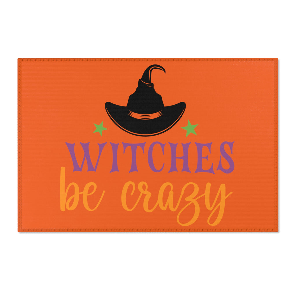 Witches Be Crazy Halloween Area Rugs Holiday Home Décor Durable