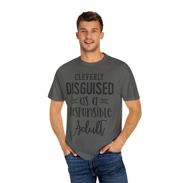 Cleverly Disguised Adult T-Shirt | Fun Gift for New Graduates, Casual Wear