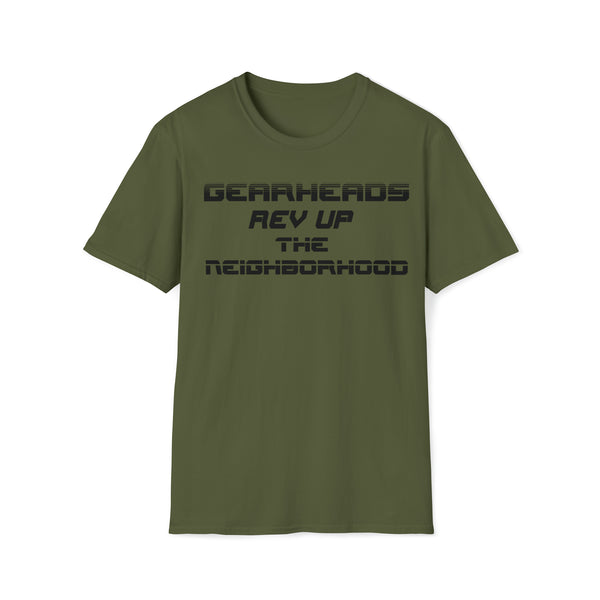 Gifts for Gearheads Rev Up Unisex Softstyle T-Shirt for Guys
