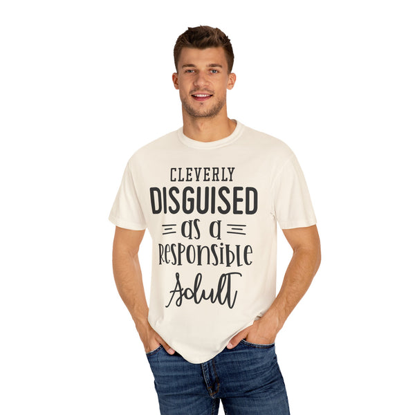 Cleverly Disguised Adult T-Shirt | Fun Gift for New Graduates, Casual Wear