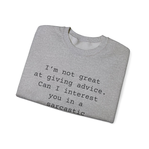Advice Unisex Heavy Blend™ Crewneck Sweatshirt