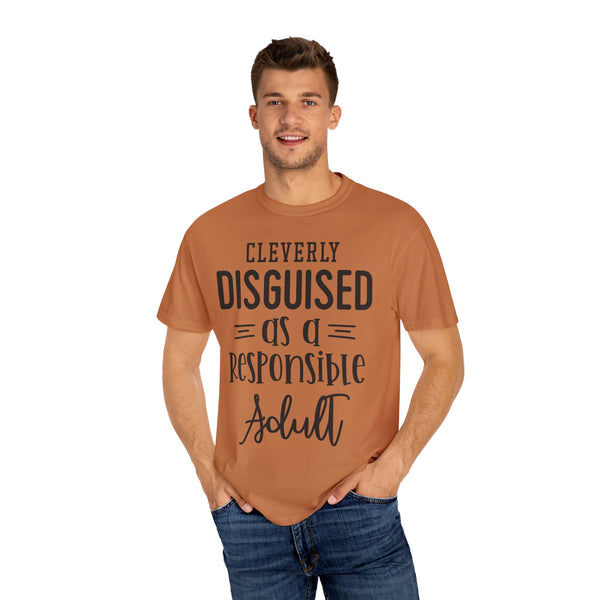 Cleverly Disguised Adult T-Shirt | Fun Gift for New Graduates, Casual Wear