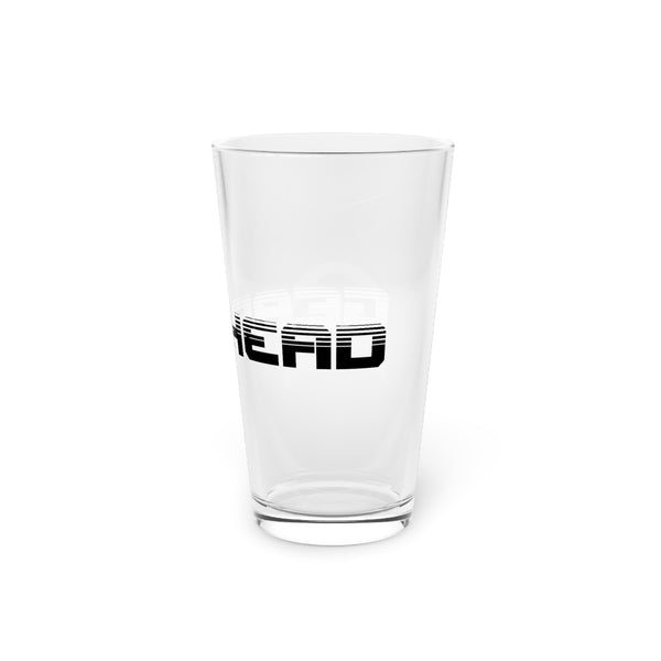Gift for Gearheads Gearhead Pint Glass, 16oz Beer Tumbler