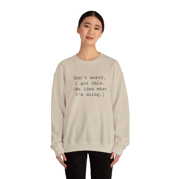 Dont Worry Unisex Heavy Blend™ Crewneck Sweatshirt