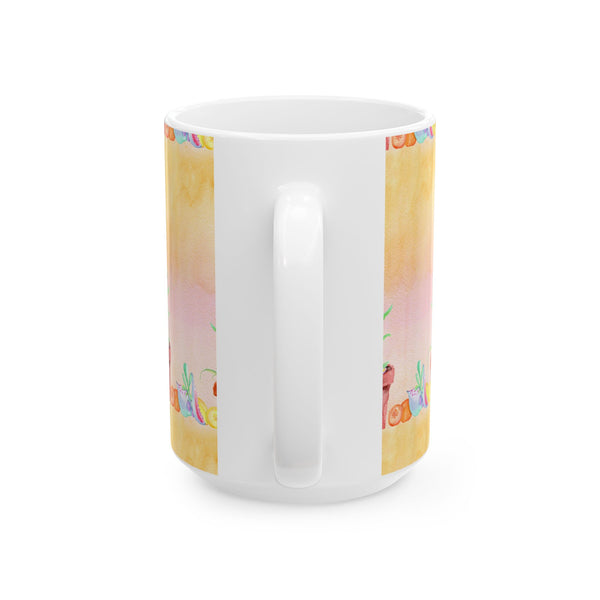 Garden Quote Coffee Mug “To Plant a Garden is to Dream of Tomorrow” Ceramic Cup
