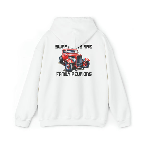 Gifts for Gearheads Swap Meet Personalized Unisex Heavy Blend™ Hooded Sweatshirt for Guys