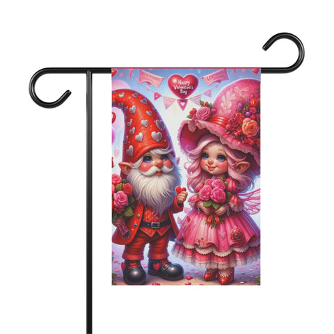 Gifts for Gardeners Valentine's Day Gnome Garden & House Banner