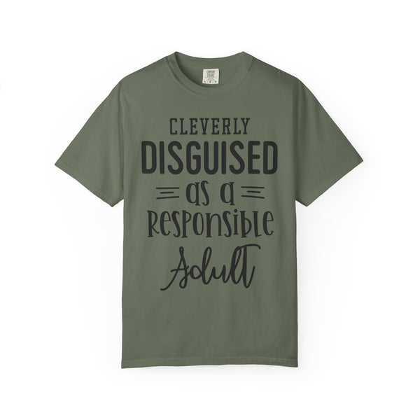 Cleverly Disguised Adult T-Shirt | Fun Gift for New Graduates, Casual Wear
