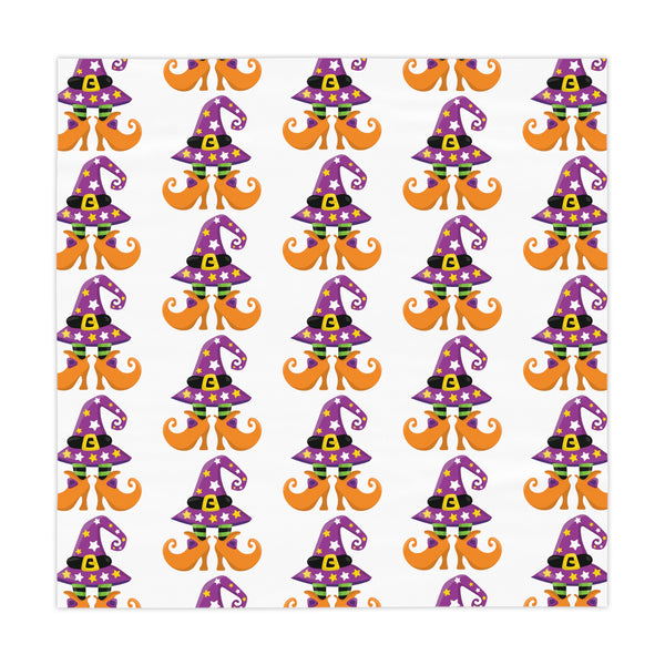 Halloween Witch Feet and Hat Tablecloth Décor Holiday