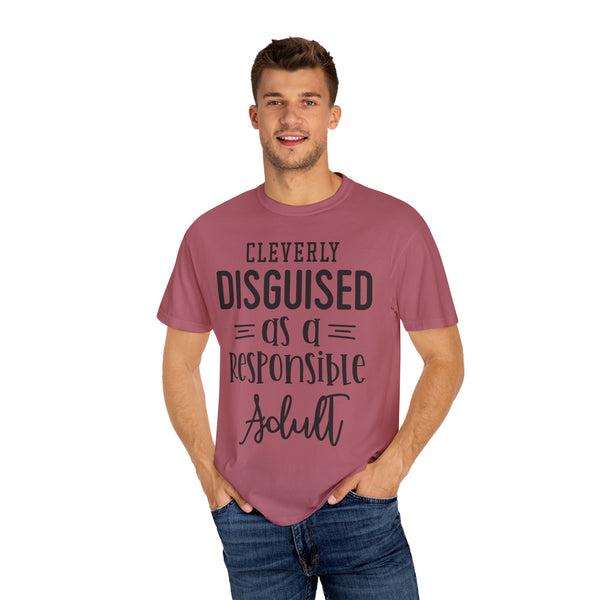 Cleverly Disguised Adult T-Shirt | Fun Gift for New Graduates, Casual Wear