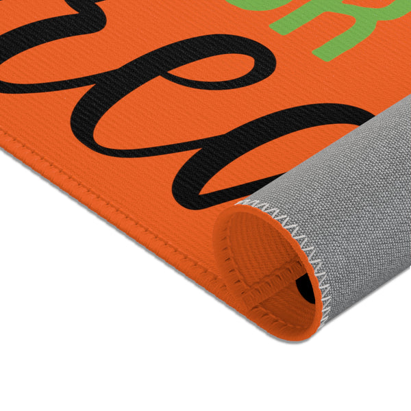 Trick or Treat Halloween Area Rugs Holiday Home Décor Durable