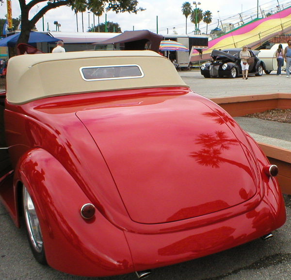 1937 Ford Hotrod Non-Slip Mouse Pads Home Office Décor