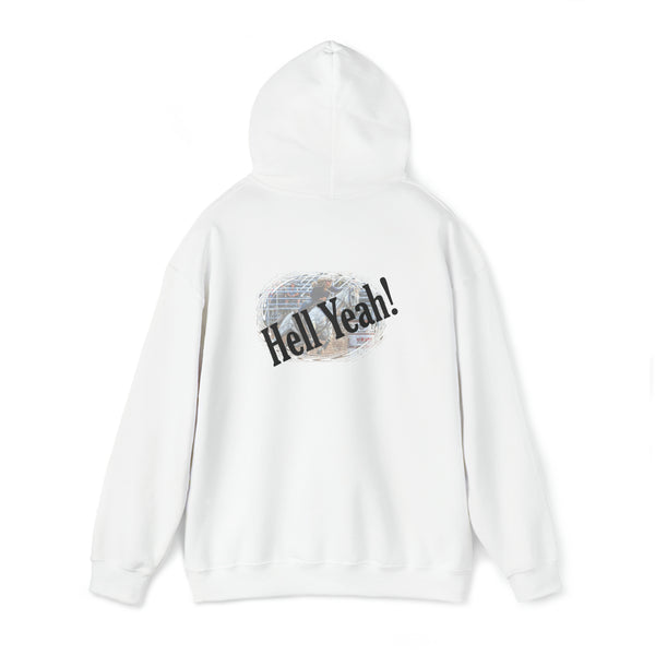 Gifts for Cowgirls Gimme a Hell Yeah Unisex Heavy Blend™ Hooded Sweatshirt