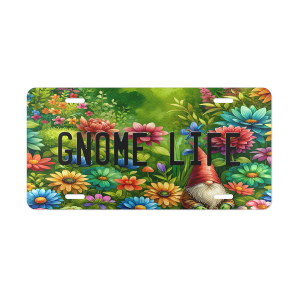Personalized Gnome Vanity Custom Front License Plate