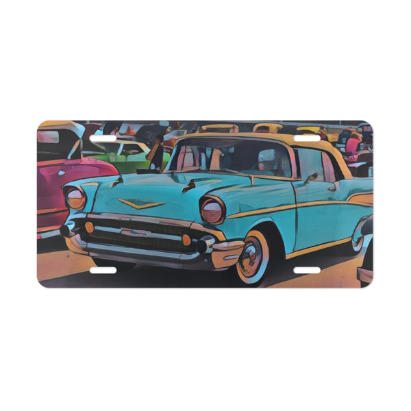 57-Chevy-custom-license-plate-1