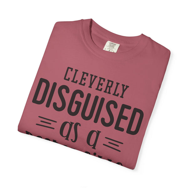 Cleverly Disguised Adult T-Shirt | Fun Gift for New Graduates, Casual Wear