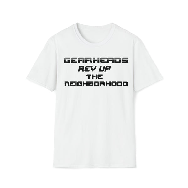 Gifts for Gearheads Rev Up Unisex Softstyle T-Shirt for Guys