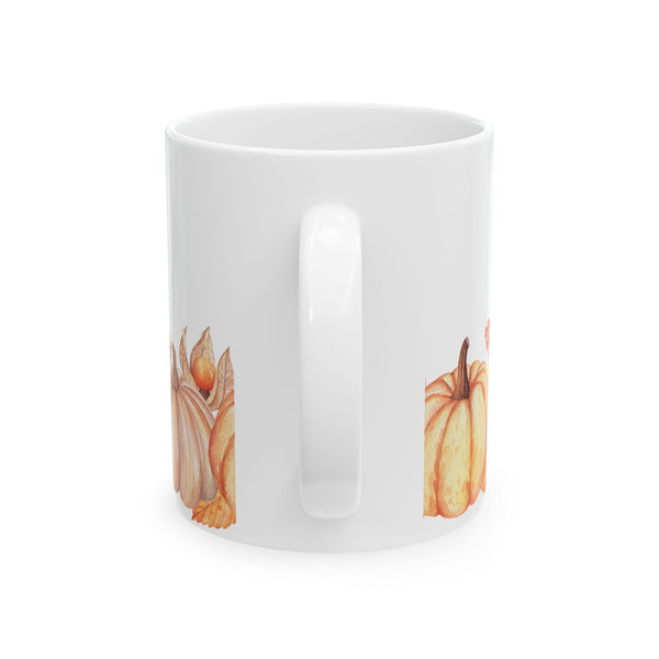 I Can Drive a Stick Witch Halloween Pumpkins Ceramic Coffee Mug