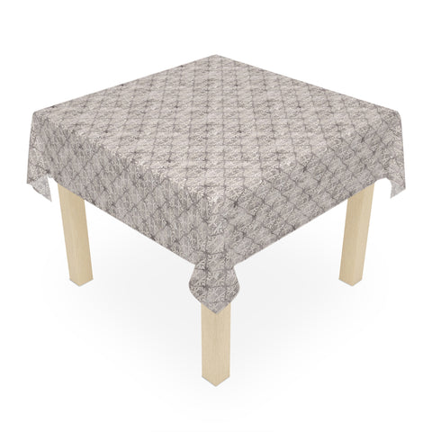 Grey Pattern Tablecloth Home Décor 