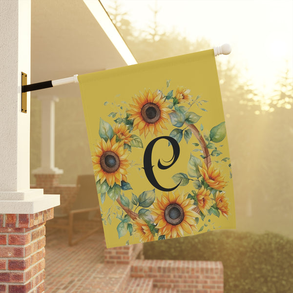Sunflower Garden Banner Flag Personalized Home Decor Outdoor Decoration