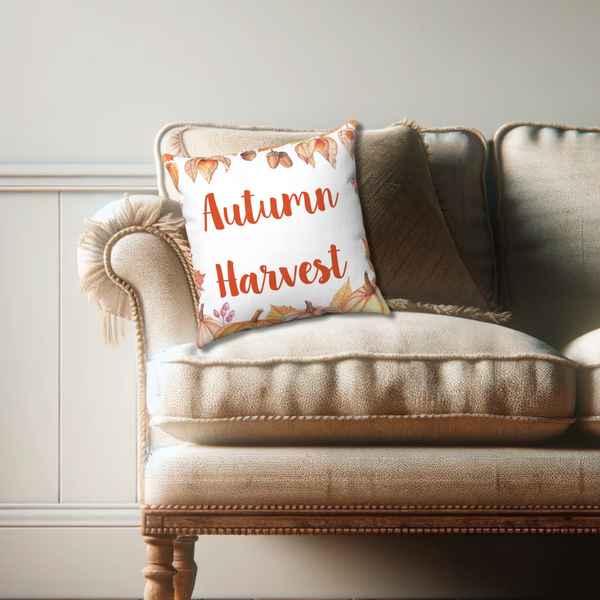 Autumn Harvest Fall Decor Decorative Throw Pillows 4 Sizes Polyester