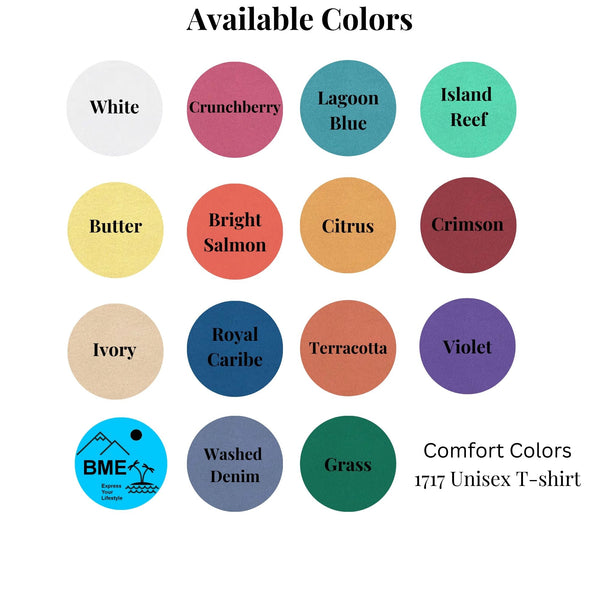 Embrace the Journey Dragonfly Comfort Color T-shirt, Women's Shirts Relaxed Fit Soft Cotton Shirt