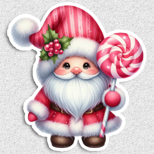 Cute Christmas Gnome Stickers