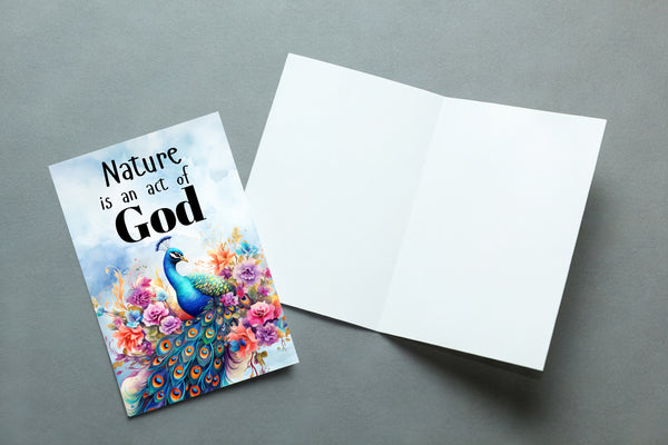 10 Handmade Garden Cards – Blank Inside – Folded 4x6 Every Occasion Notecards with White Envelopes