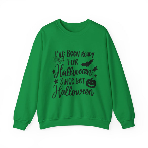 Green Womens Halloween Sweatshirt