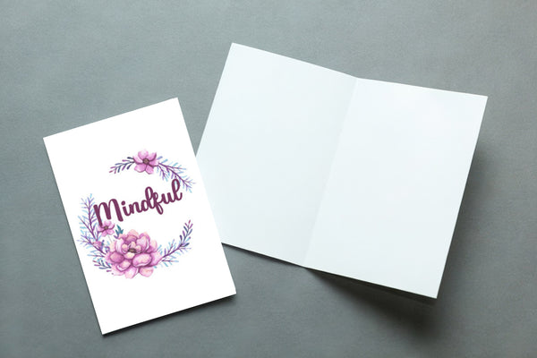 10 Handmade Inspiration Cards – Blank Inside – Folded 4x6 Every Occasion Notecards with White Envelopes