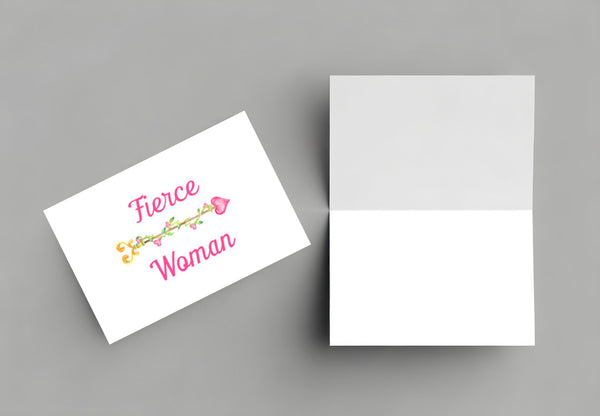8 Handmade Inspiration Cards – Blank Inside – Folded 4x6 Every Occasion Notecards with White Envelopes