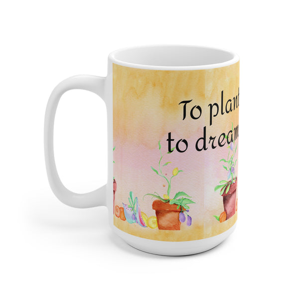 Dishwasher & Microwave Safe Garden Coffee Mug