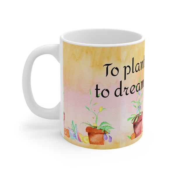 Dishwasher & Microwave Safe Garden Coffee Mug