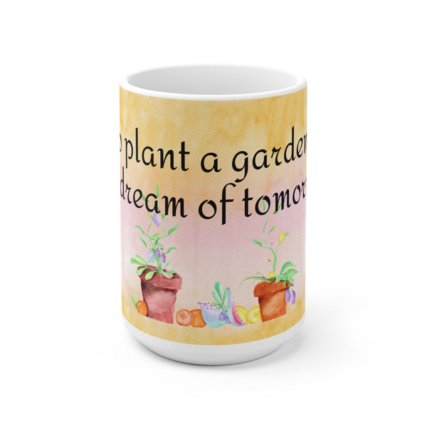 Dishwasher & Microwave Safe Garden Coffee Mug