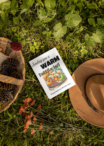 National Burrito Day greeting cards