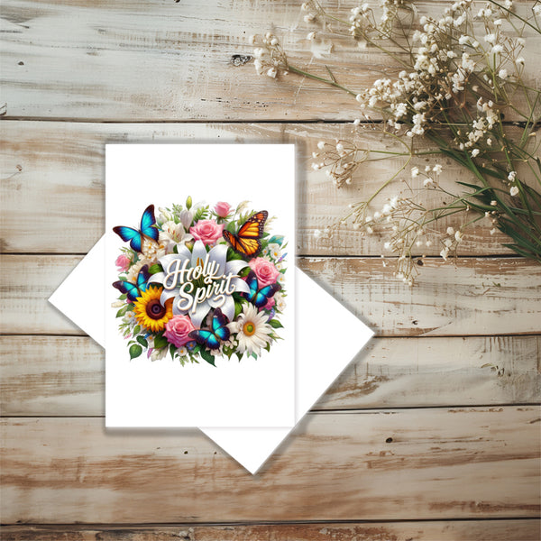 Set of 12 handmade greeting cards spiritual