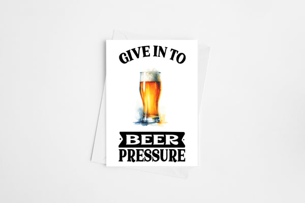 Handmade greeting cards for national Beer day