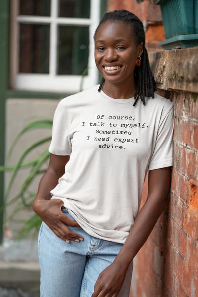 Talk Self Women's Sarcastic T-shirt, Funny Sarcastic T shirts, Sarcastic Shirts,