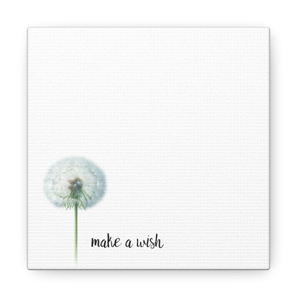 Minimalist Dandelion Canvas Print 4 Panel