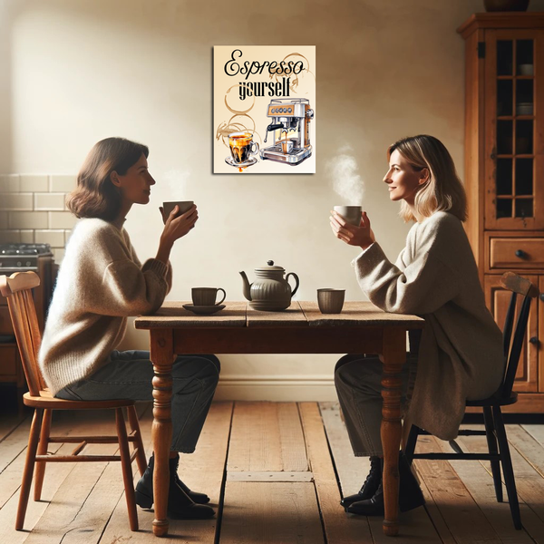 Espresso Yourself Coffee Lovers Kitchen Canvas Gallery Wraps Home Decor